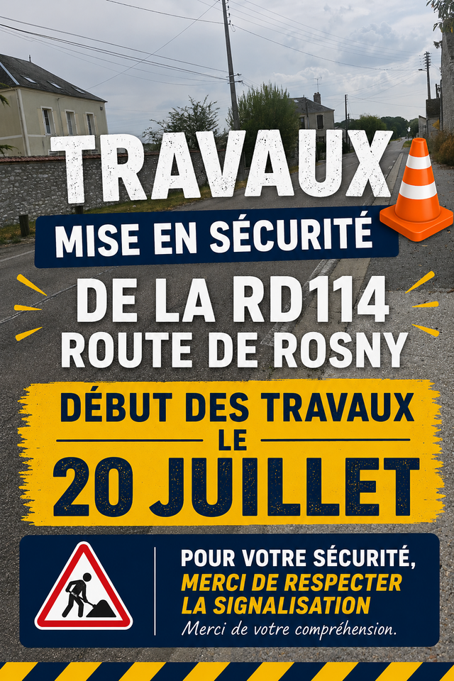 TRAVAUX DE MISE EN SECURITE RD114
